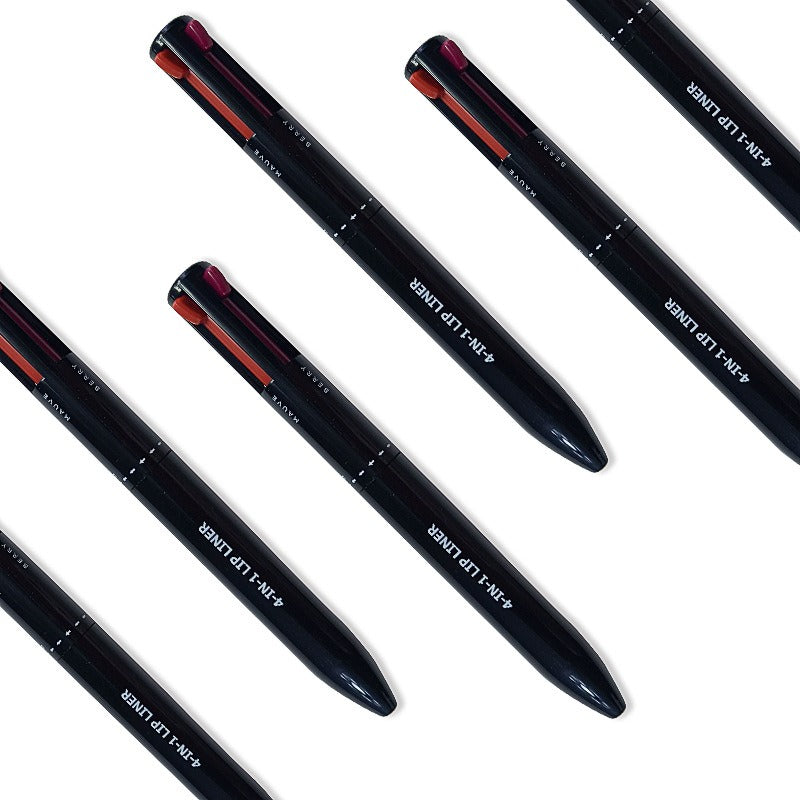 4 in 1 color lip liner lipstick  makeup pen